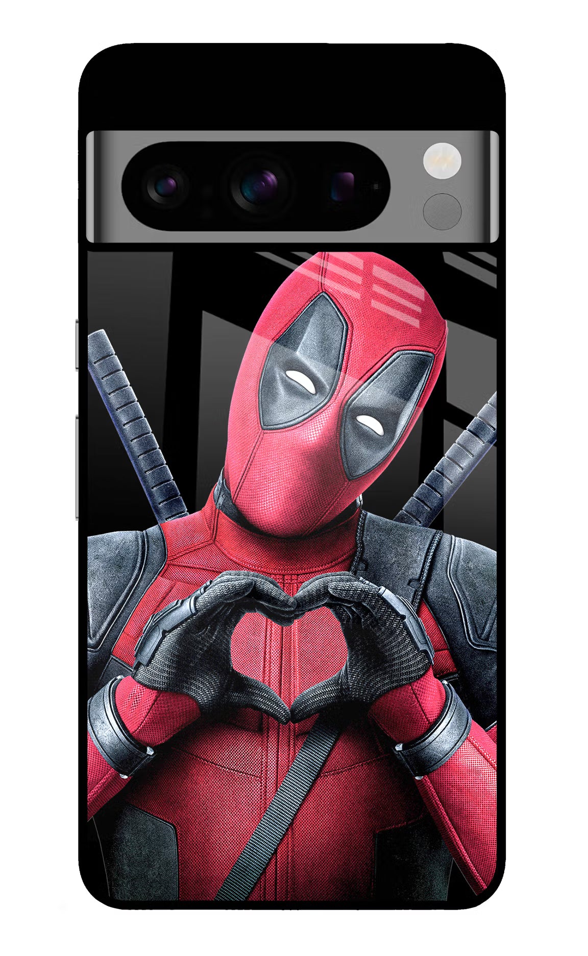 Deadpool Google Pixel 8 Pro Glass Case
