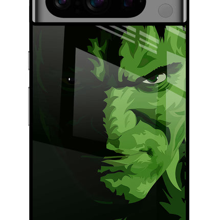 HULK Google Pixel 8 Pro Glass Case Back Cover by Casekaro