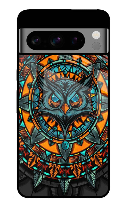 Angry Owl Art Google Pixel 8 Pro Glass Case