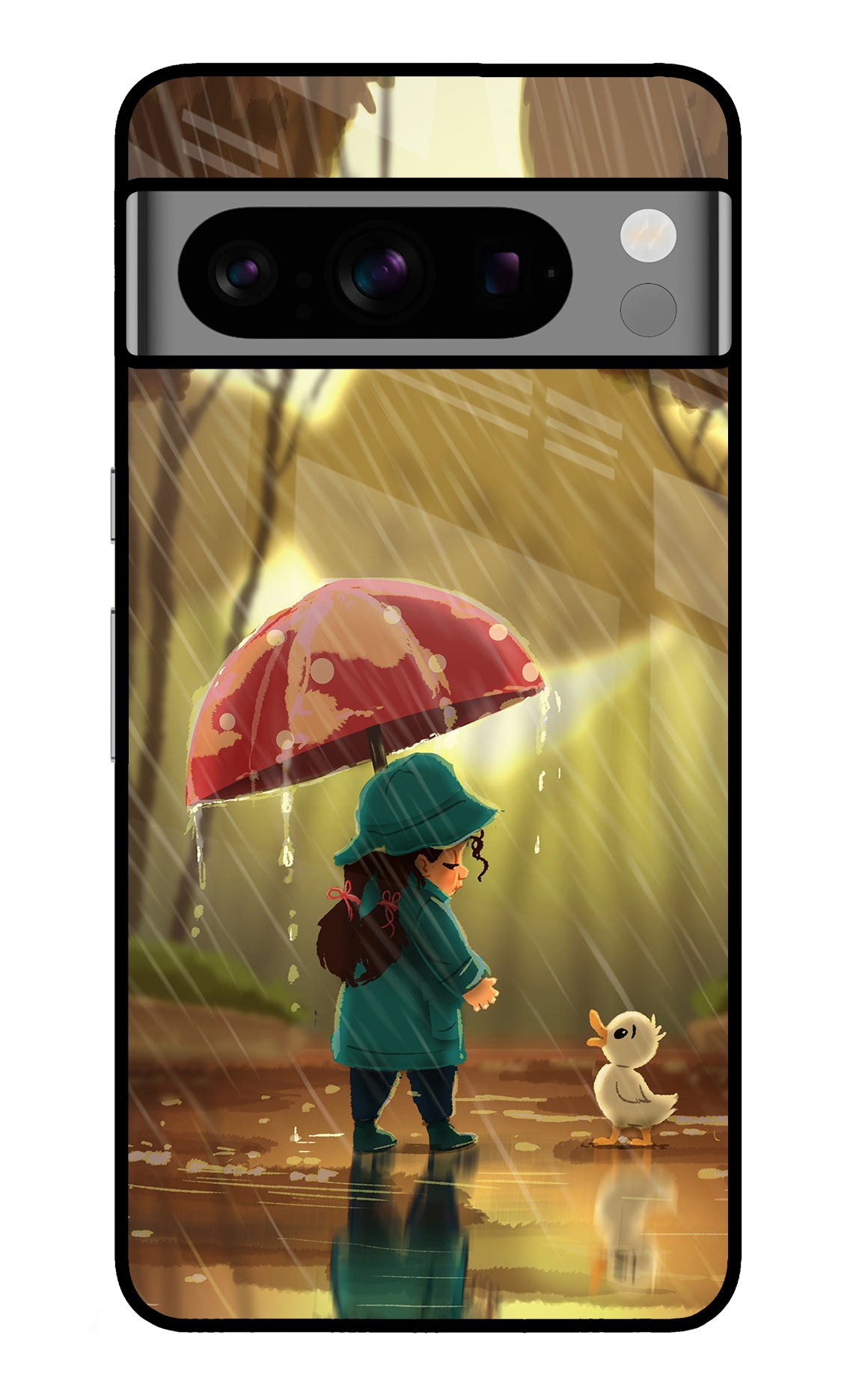 Rainy Day Google Pixel 8 Pro Back Cover