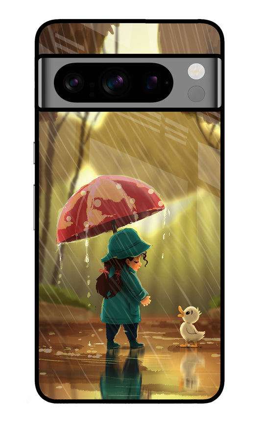 Rainy Day Google Pixel 8 Pro Glass Case