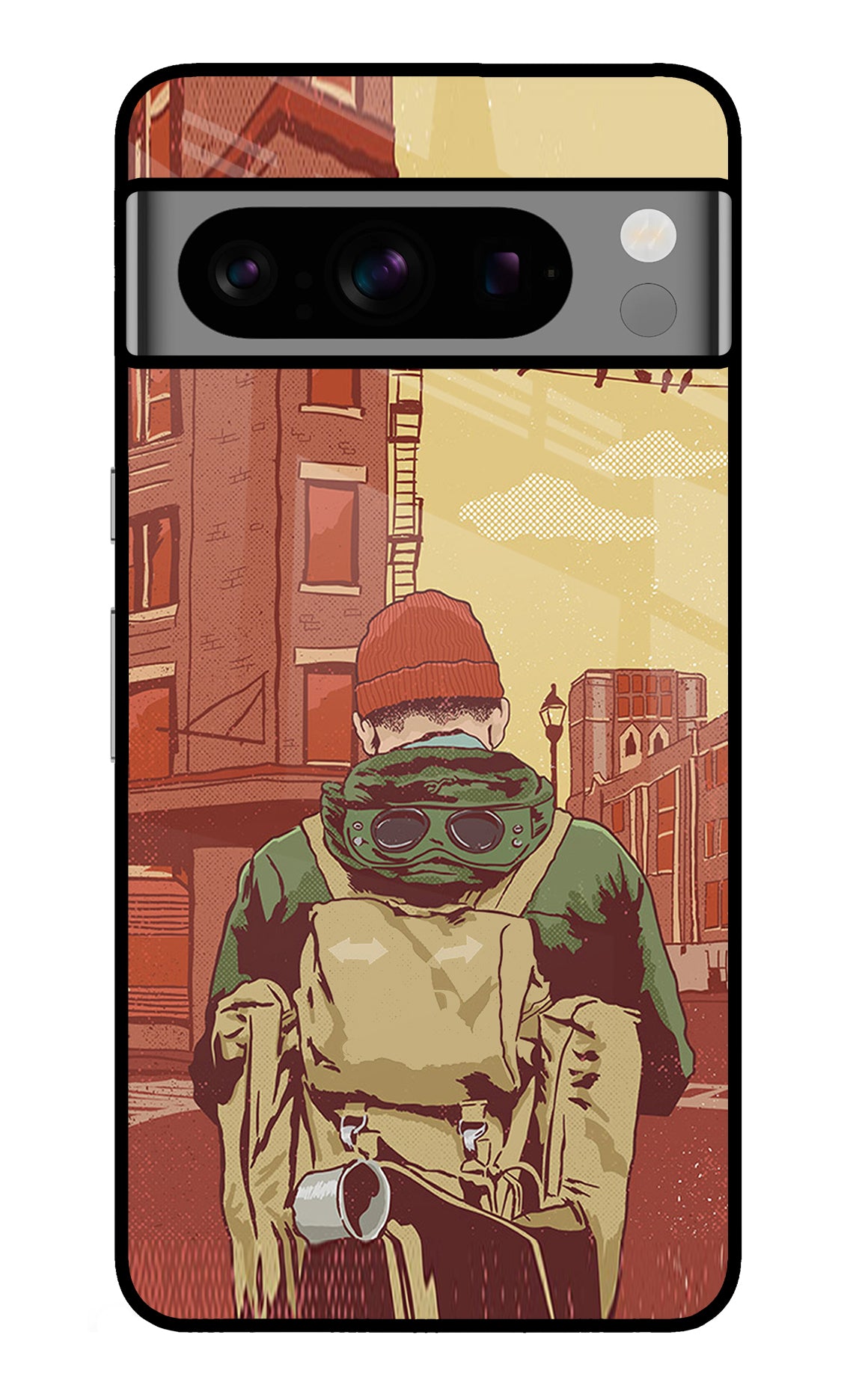 Adventurous Google Pixel 8 Pro Glass Case