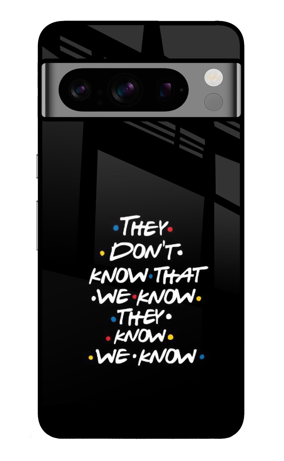 FRIENDS Dialogue Google Pixel 8 Pro Back Cover