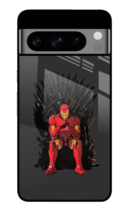 Ironman Throne Google Pixel 8 Pro Glass Case