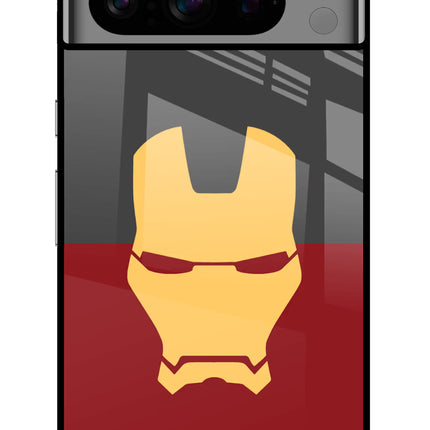 Ironman Google Pixel 8 Pro Glass Case Back Cover by Casekaro