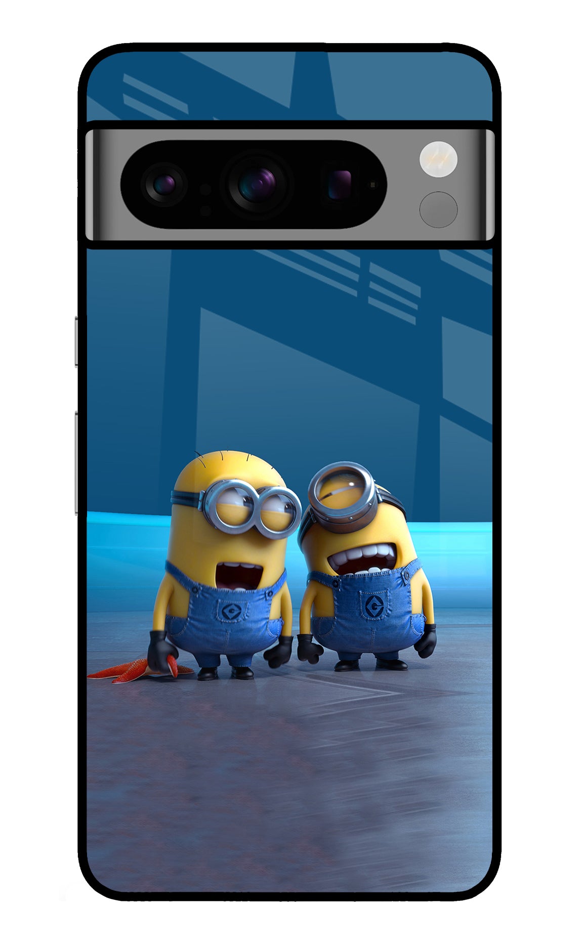 Minion Laughing Google Pixel 8 Pro Glass Case