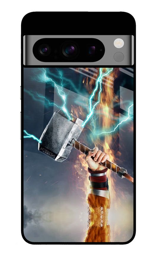 Thor Hammer Mjolnir Google Pixel 8 Pro Glass Case