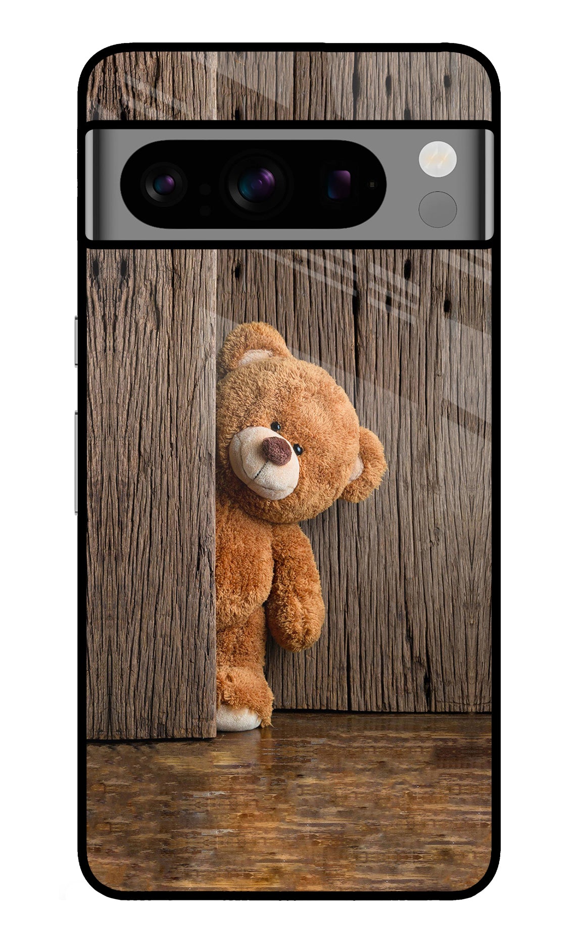 Teddy Wooden Google Pixel 8 Pro Back Cover