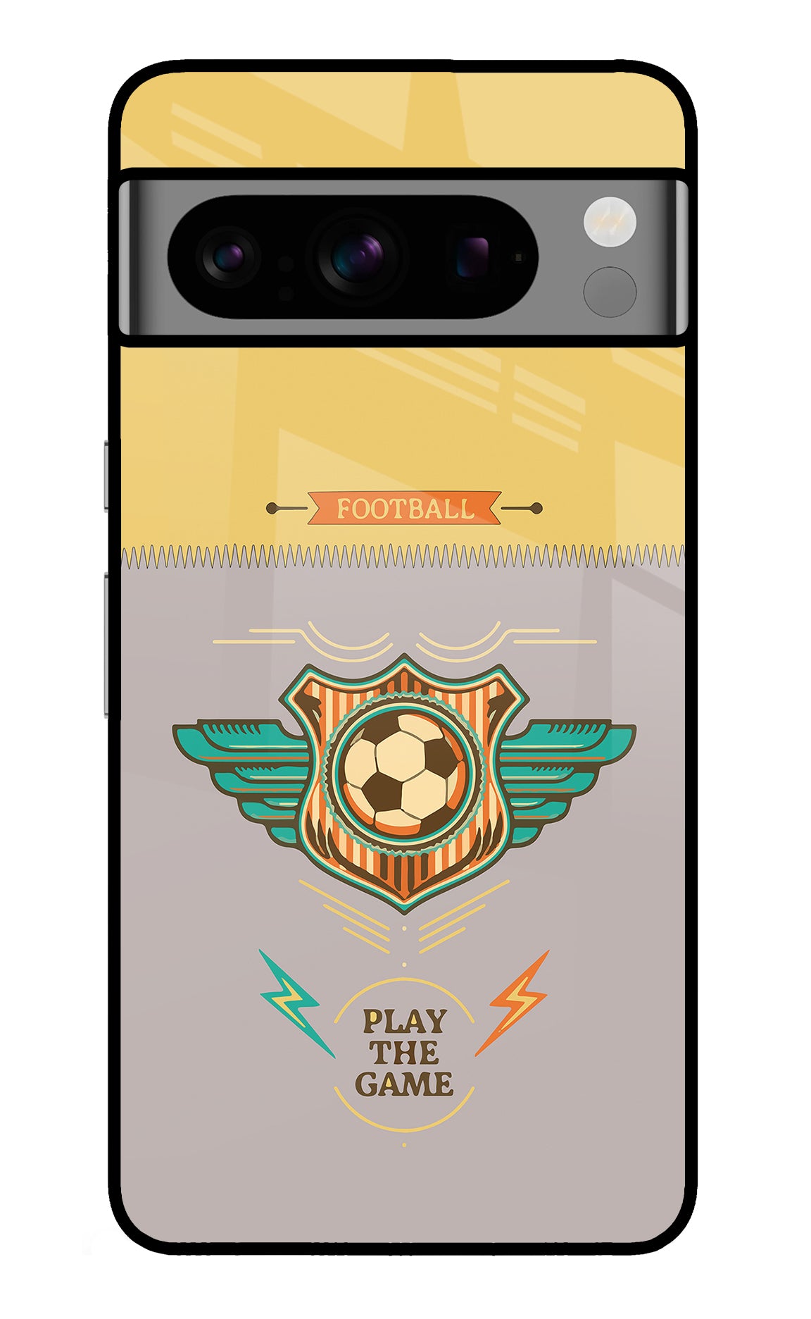 Football Google Pixel 8 Pro Glass Case