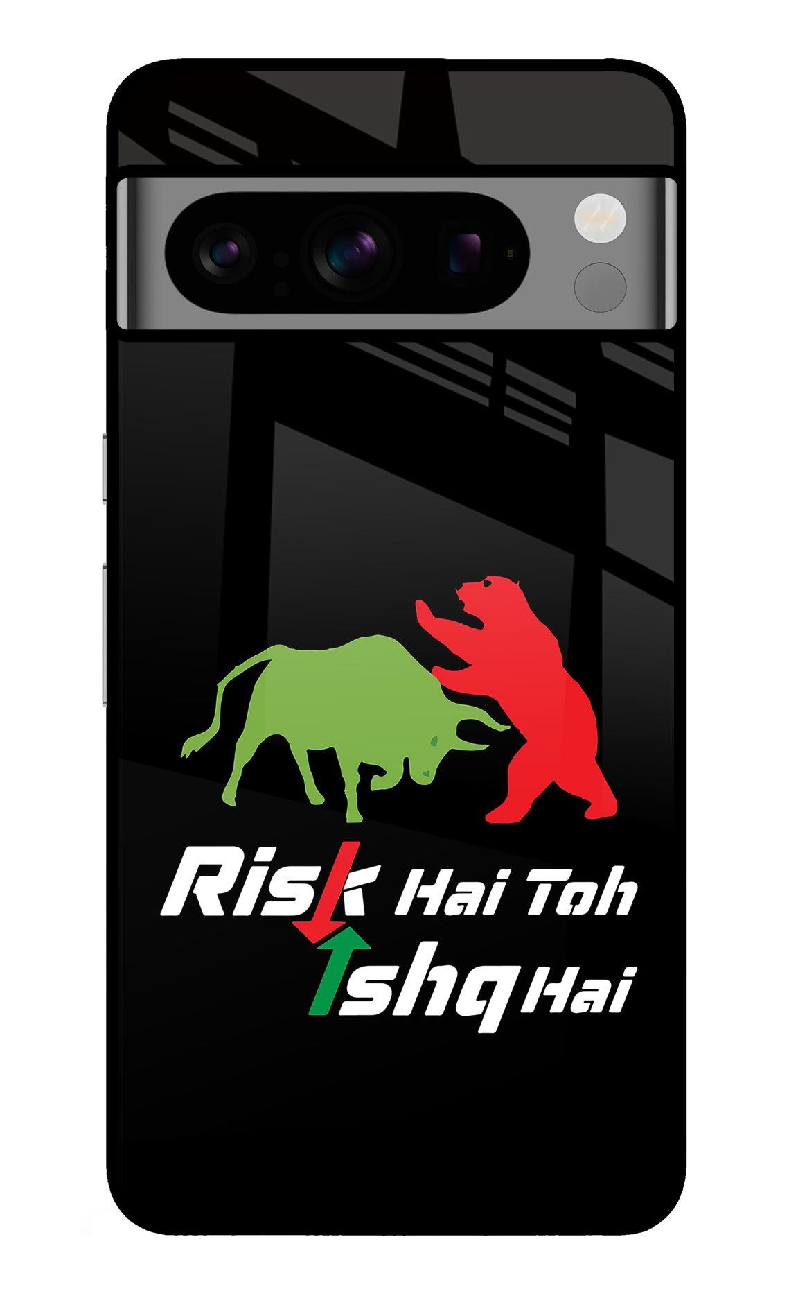 Risk Hai Toh Ishq Hai Google Pixel 8 Pro Glass Case