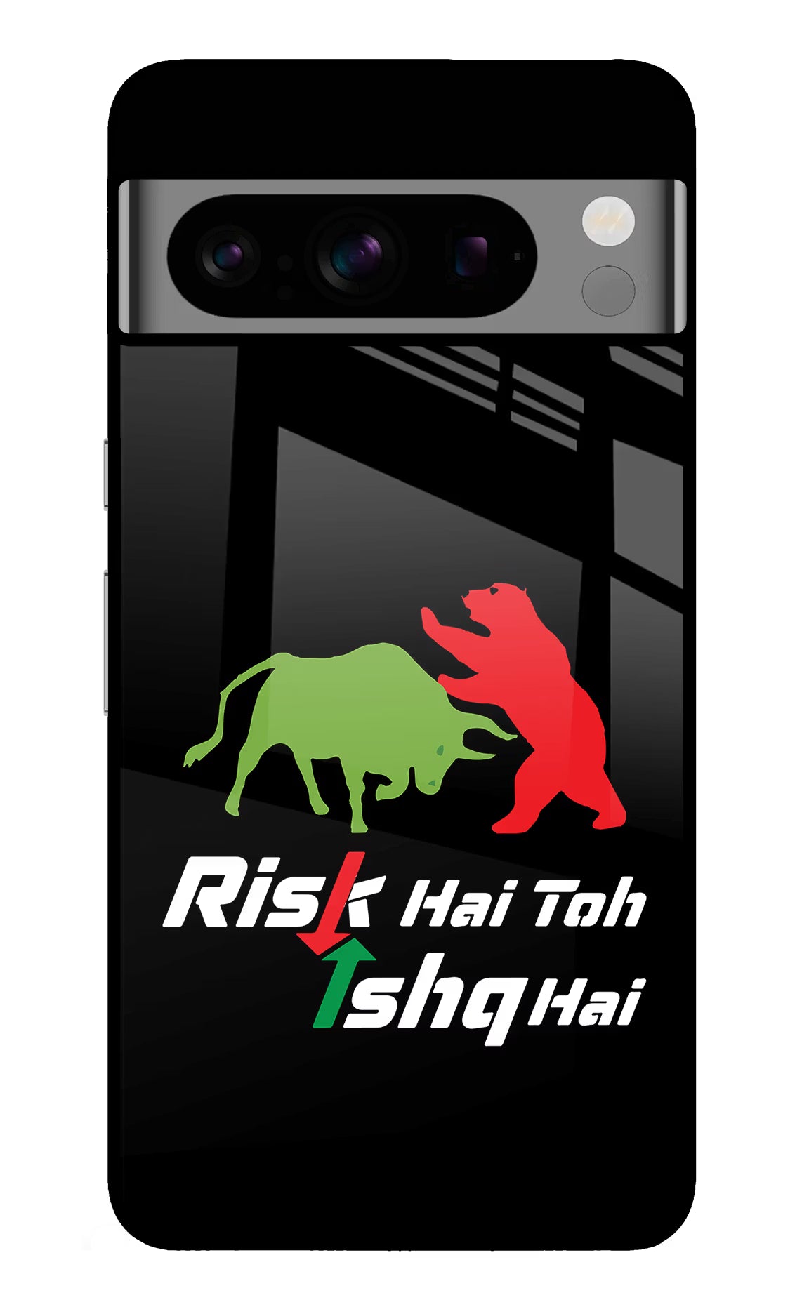 Risk Hai Toh Ishq Hai Google Pixel 8 Pro Glass Case