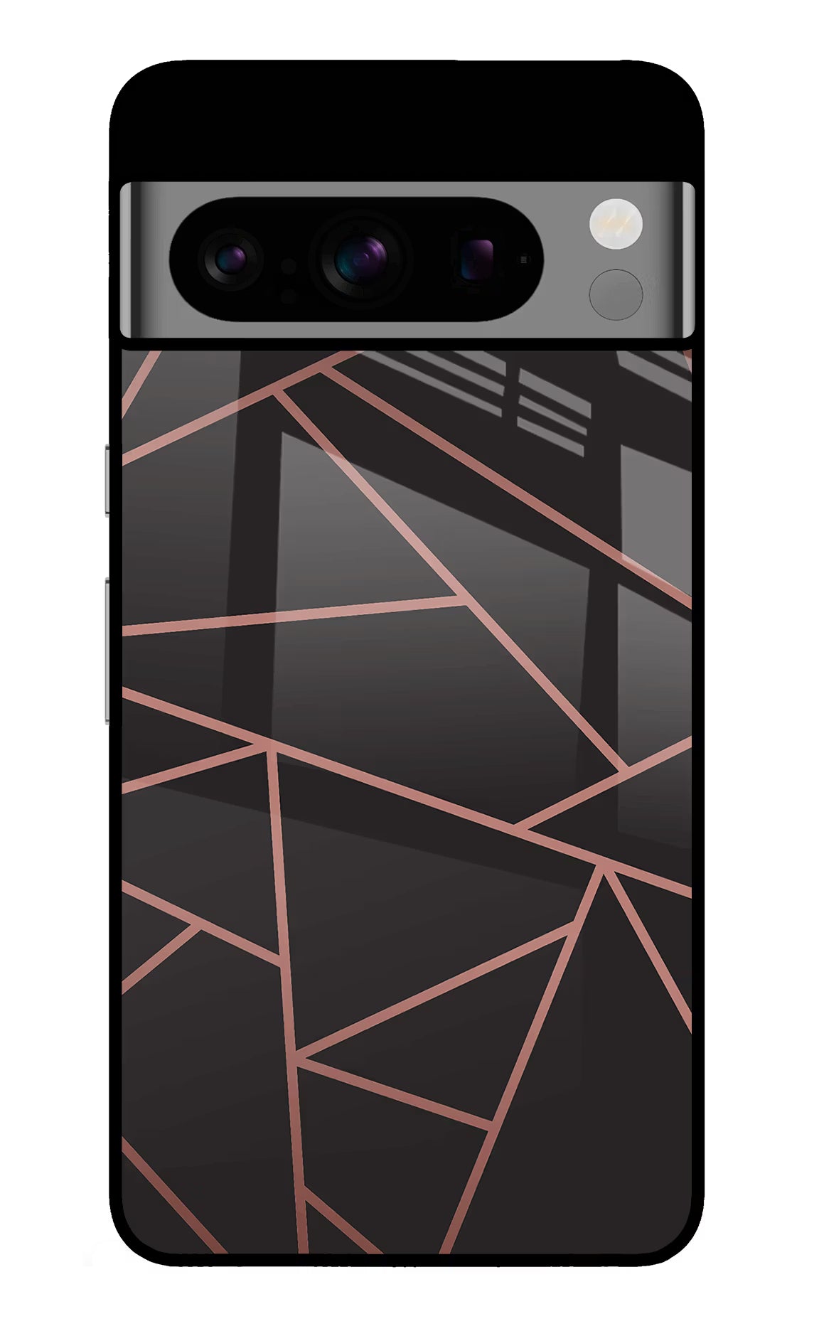 Geometric Pattern Google Pixel 8 Pro Glass Case