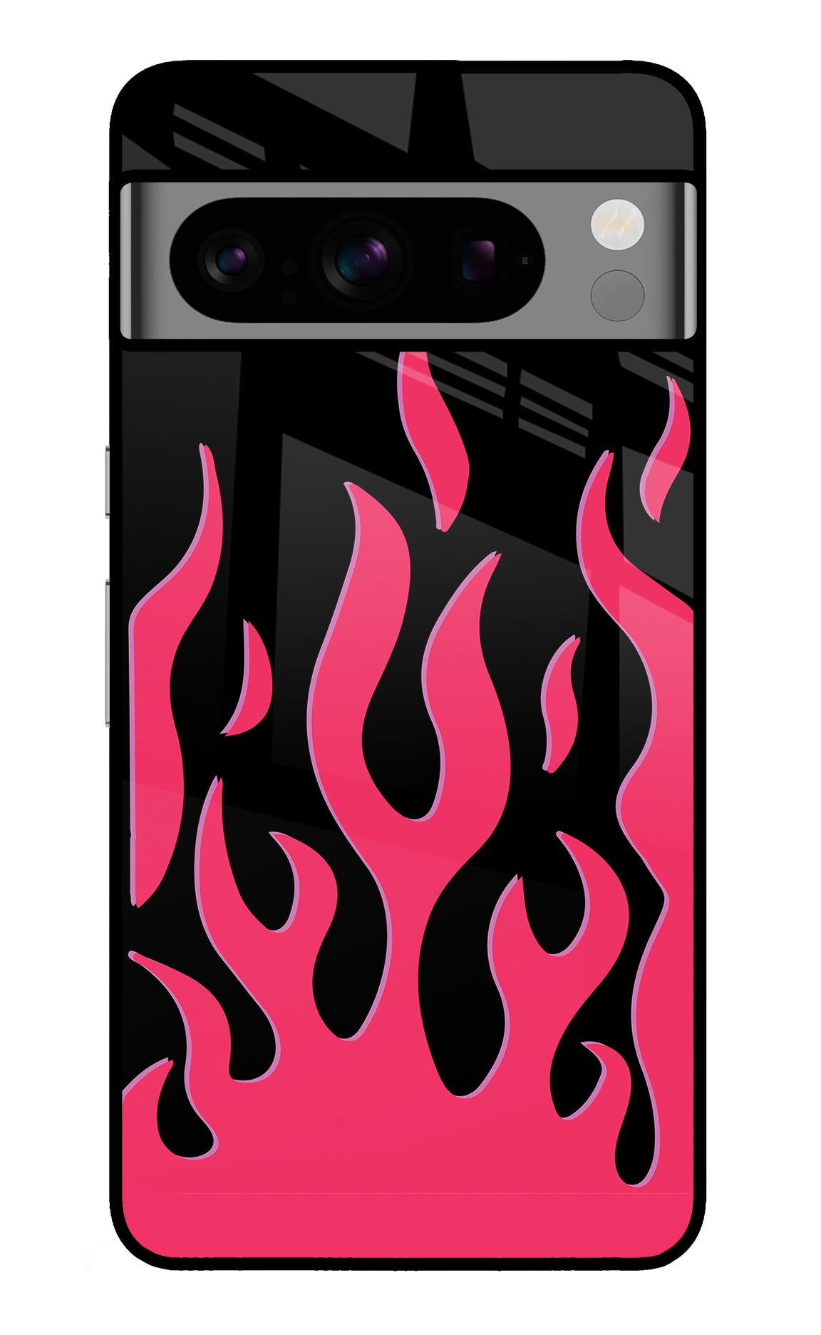 Fire Flames Google Pixel 8 Pro Back Cover