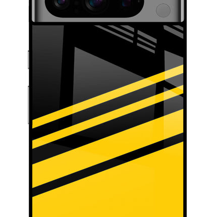Yellow Shades Google Pixel 8 Pro Glass Case Back Cover by Casekaro
