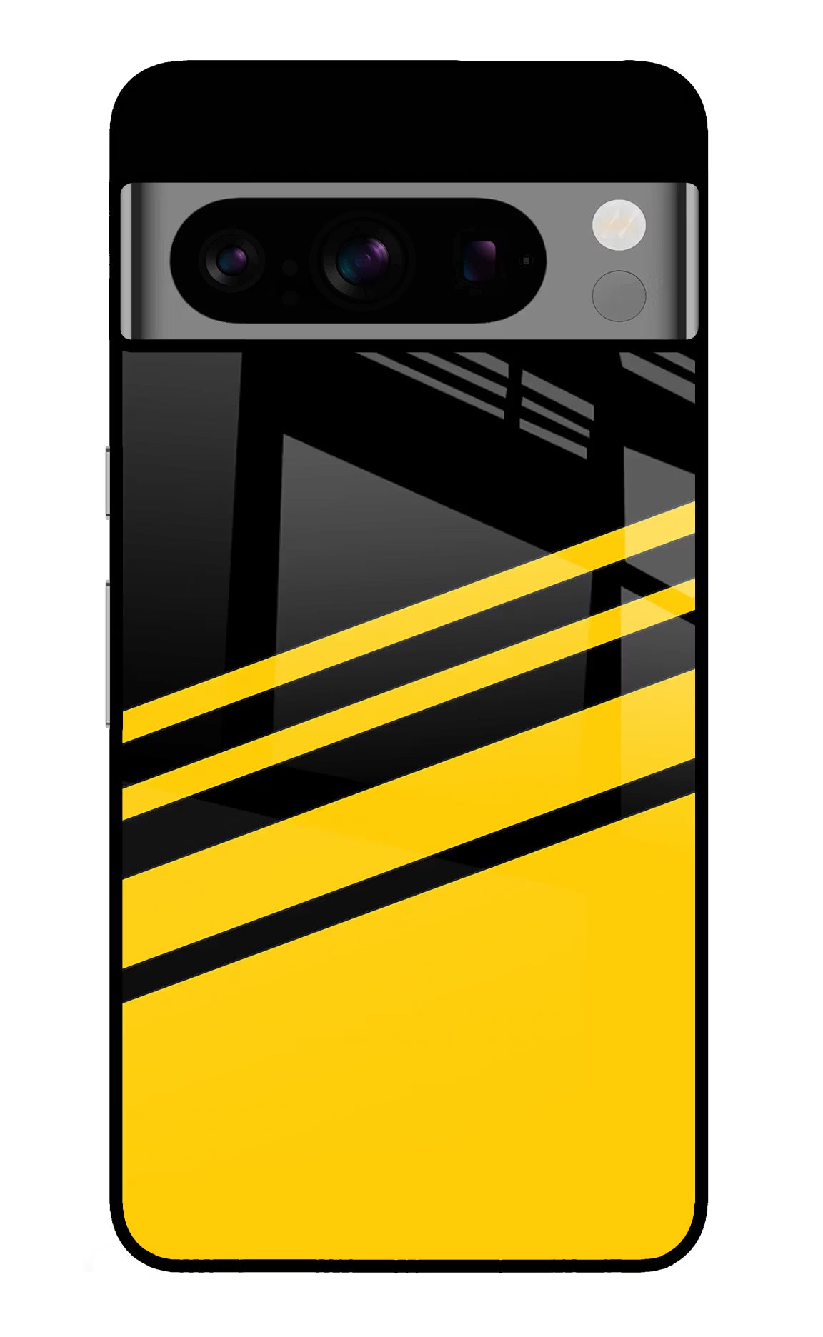 Yellow Shades Google Pixel 8 Pro Glass Case Back Cover by Casekaro