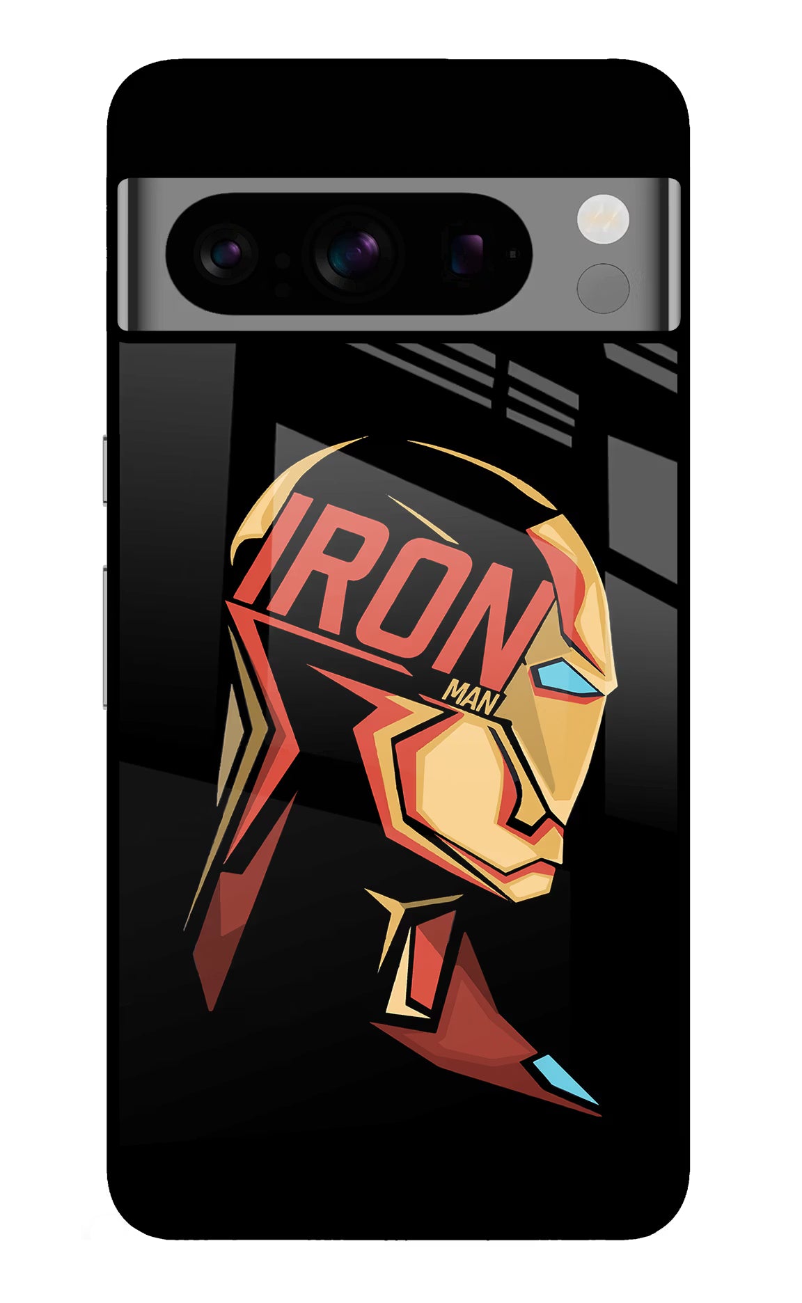 IronMan Google Pixel 8 Pro Glass Case Back Cover by Casekaro