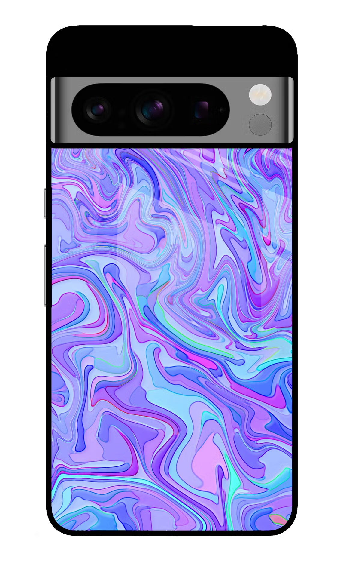 Glitter Google Pixel 8 Pro Glass Case Back Cover by Casekaro