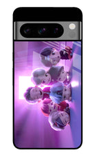 BTS Chibi Google Pixel 8 Pro Glass Case