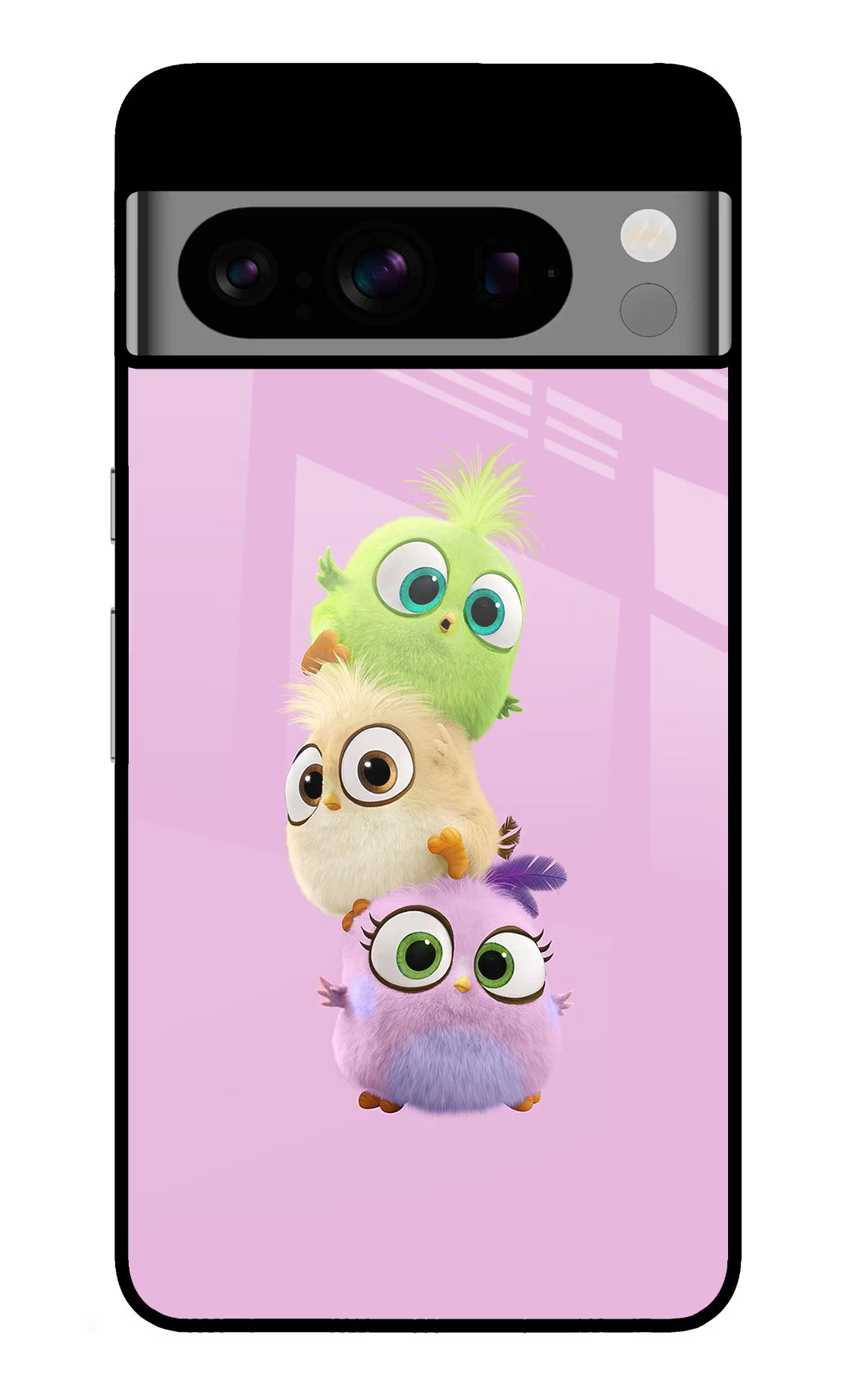 Cute Little Birds Google Pixel 8 Pro Glass Case