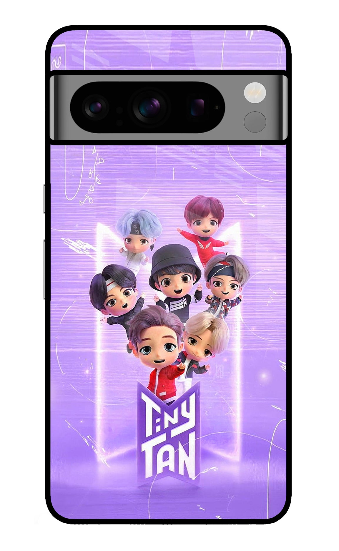 BTS Tiny Tan Google Pixel 8 Pro Back Cover