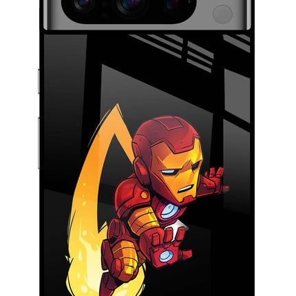 IronMan Google Pixel 8 Pro Glass Case Back Cover by Casekaro