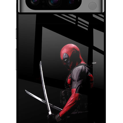 Deadpool Google Pixel 8 Pro Glass Case Back Cover by Casekaro