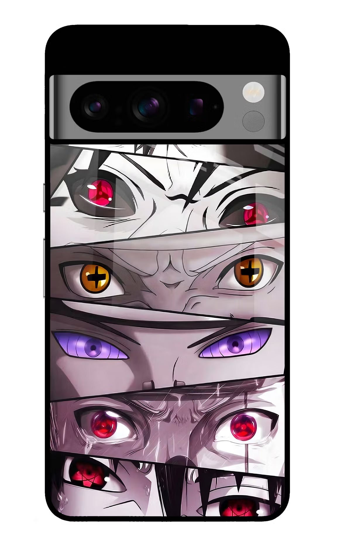 Naruto Anime Google Pixel 8 Pro Glass Case Back Cover by Casekaro
