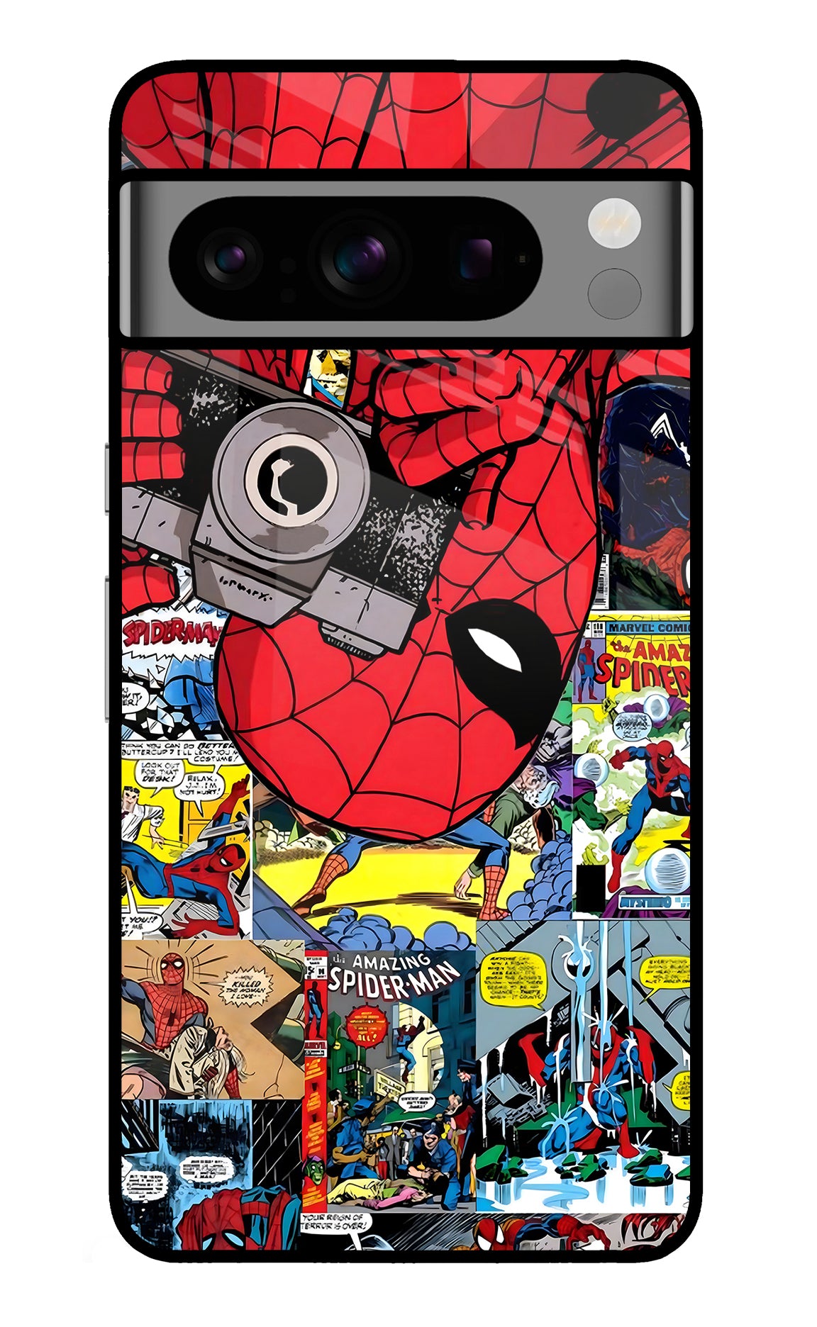 Spider Man Google Pixel 8 Pro Back Cover