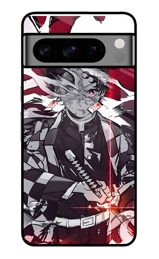 Demon Slayer Google Pixel 8 Pro Glass Case