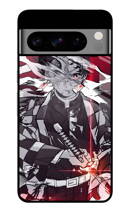 Demon Slayer Google Pixel 8 Pro Glass Case