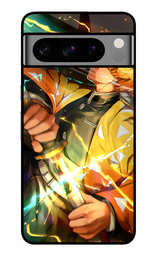 Demon Slayer Google Pixel 8 Pro Glass Case