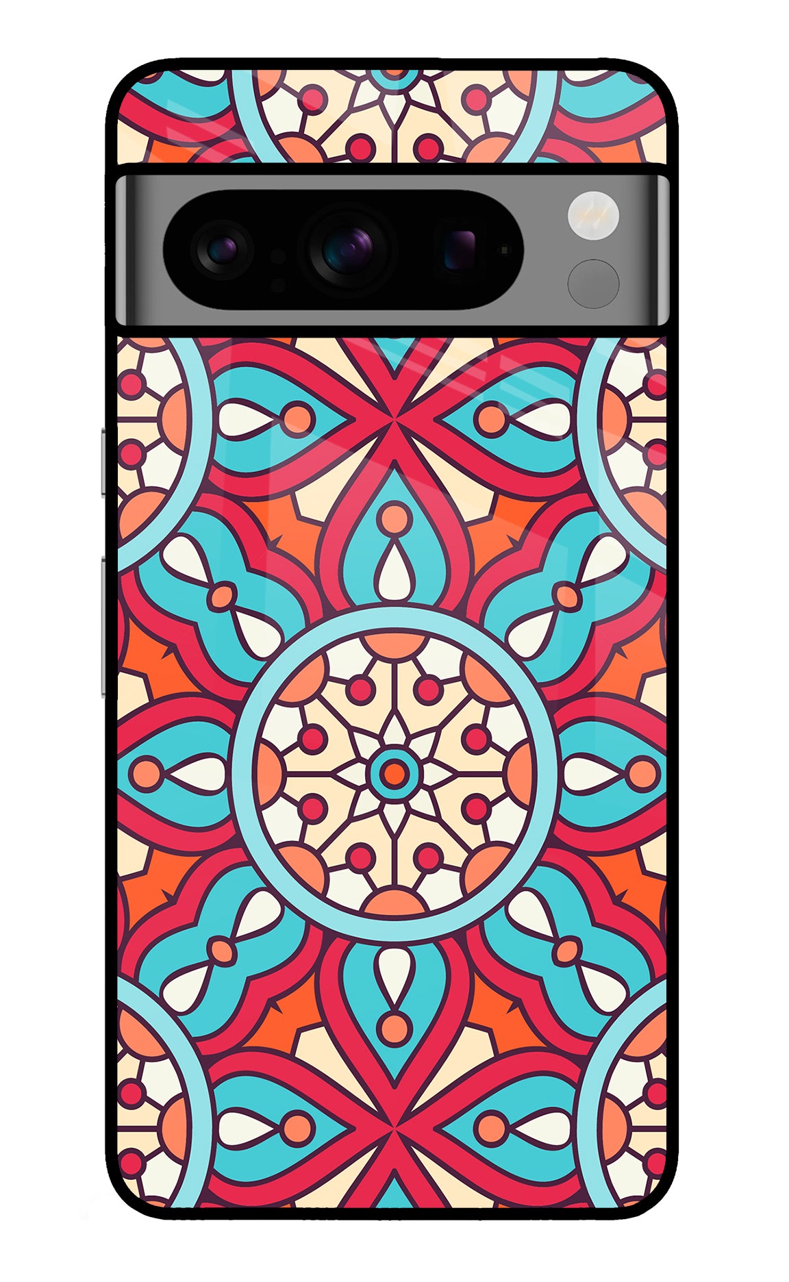 Mandala Geometric Google Pixel 8 Pro Back Cover