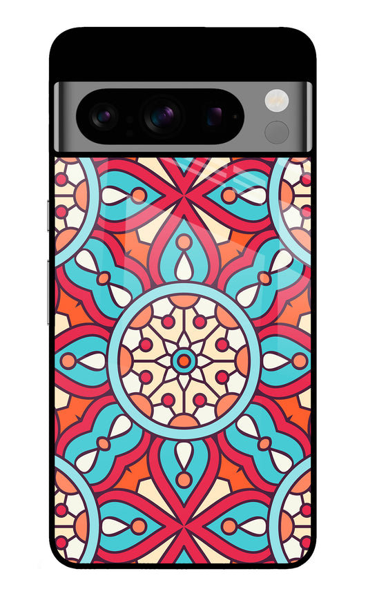 Mandala Geometric Google Pixel 8 Pro Glass Case