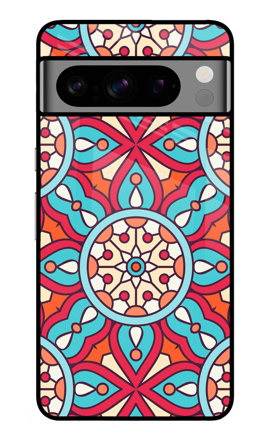 Mandala Geometric Google Pixel 8 Pro Glass Case