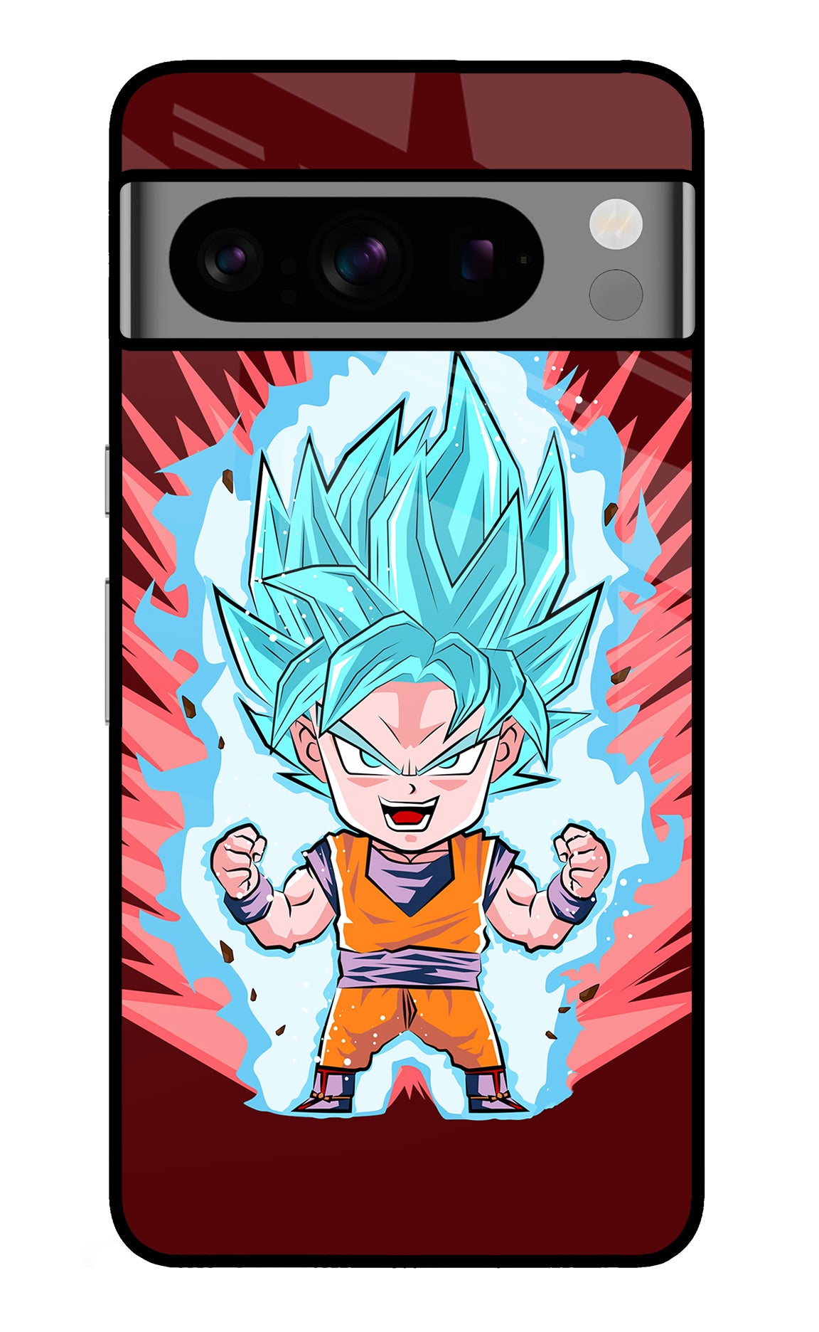 Goku Little Google Pixel 8 Pro Glass Case