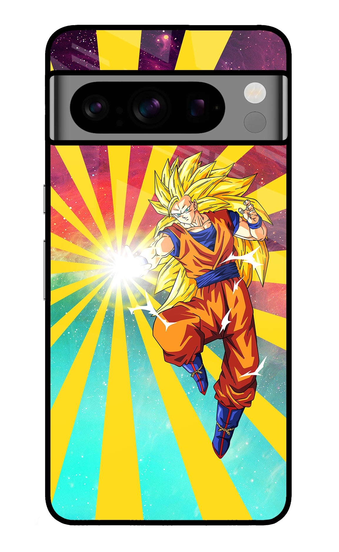 Goku Super Saiyan Google Pixel 8 Pro Glass Case