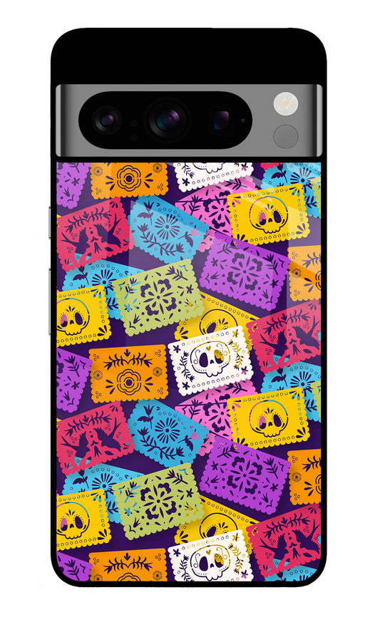 Mexican Pattern Google Pixel 8 Pro Glass Case