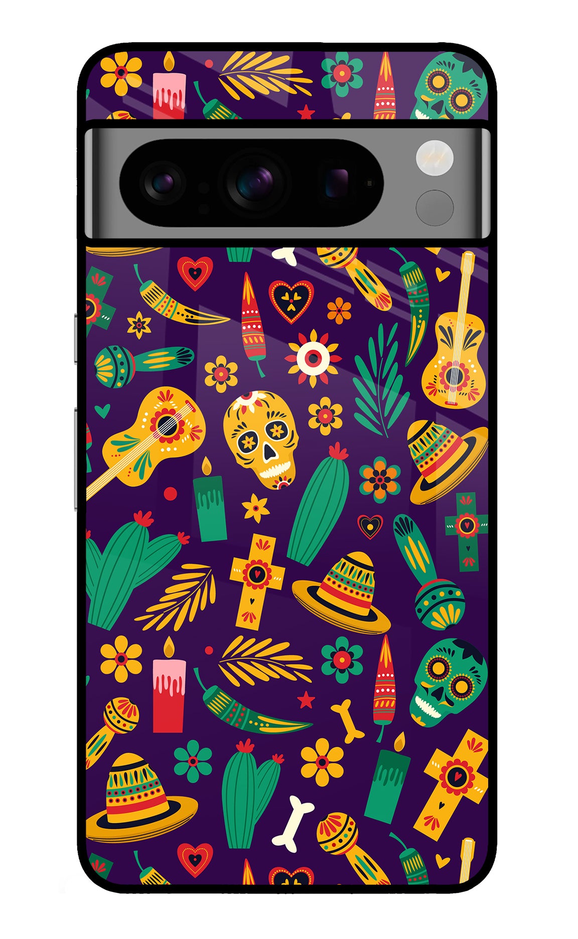 Mexican Artwork Google Pixel 8 Pro Back Cover