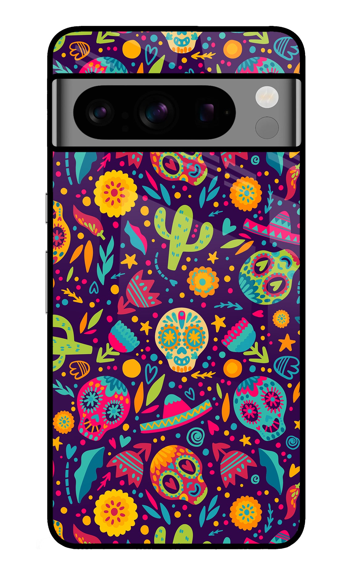 Mexican Design Google Pixel 8 Pro Glass Case