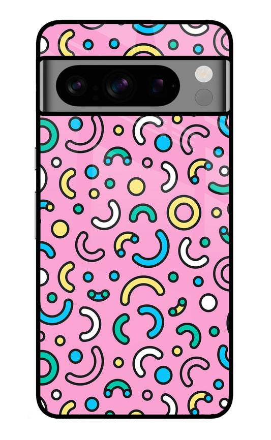 Memphis Design Google Pixel 8 Pro Glass Case