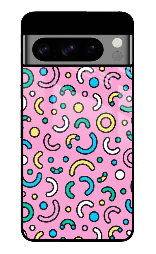 Memphis Design Google Pixel 8 Pro Glass Case