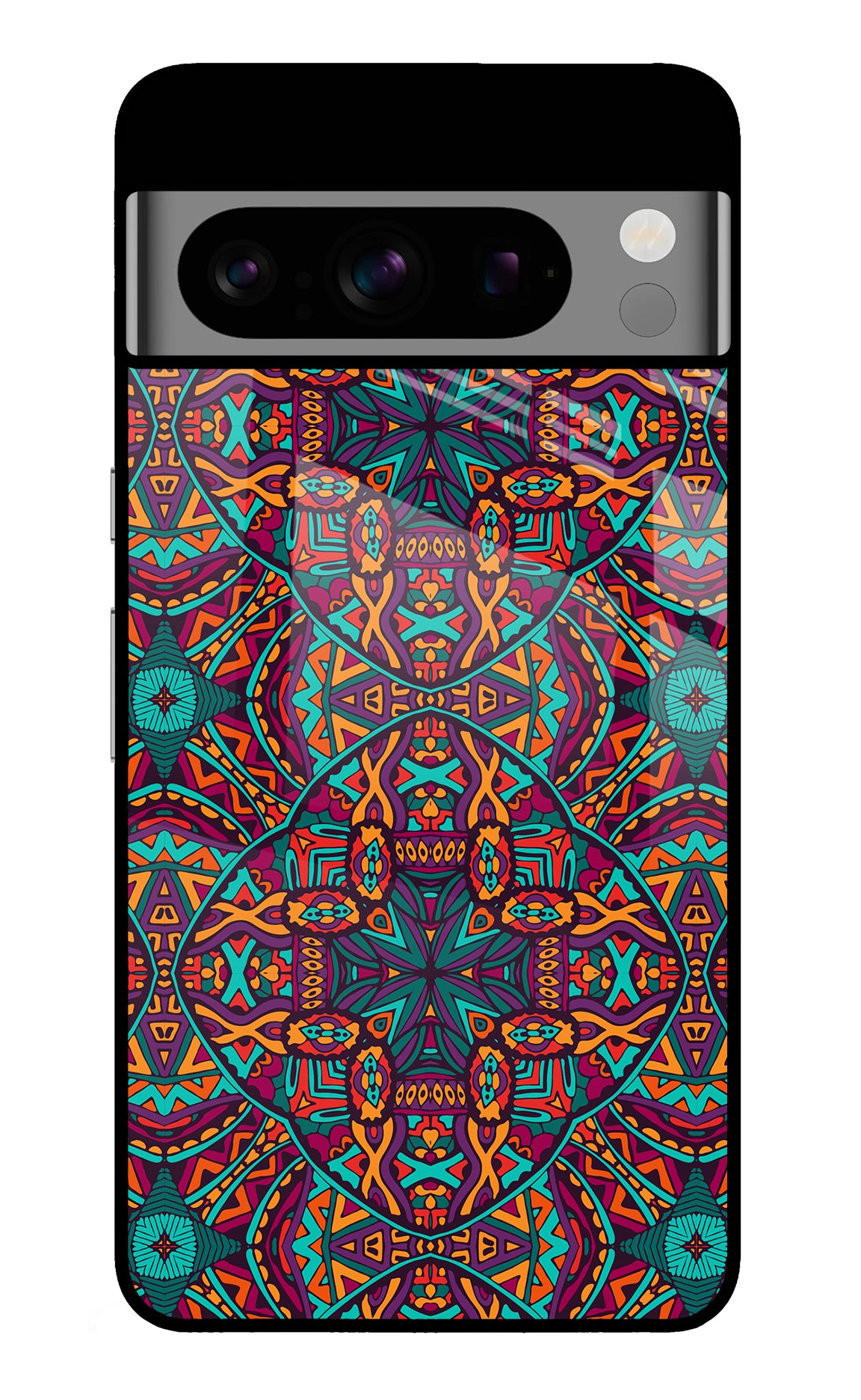 Colour Mandala Google Pixel 8 Pro Glass Case