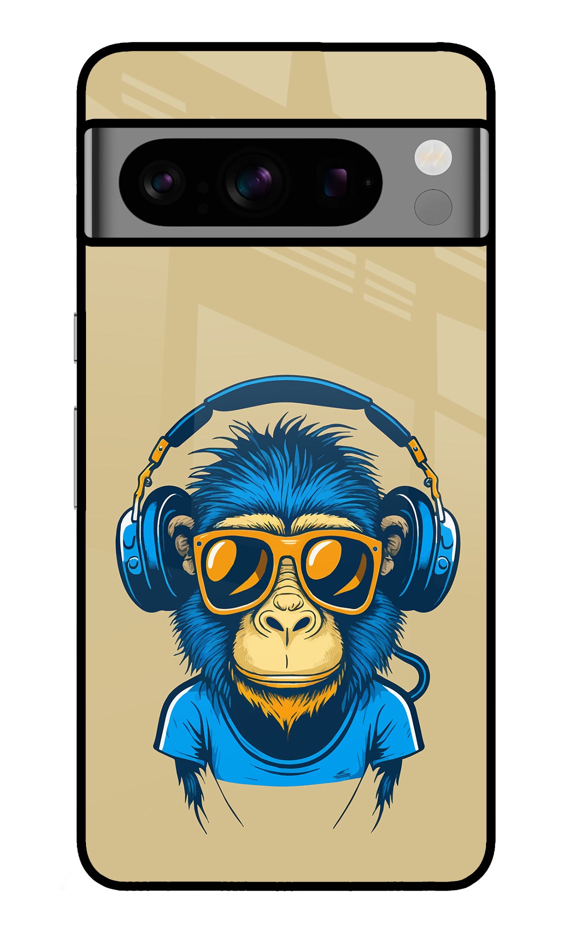 Monkey Headphone Google Pixel 8 Pro Back Cover