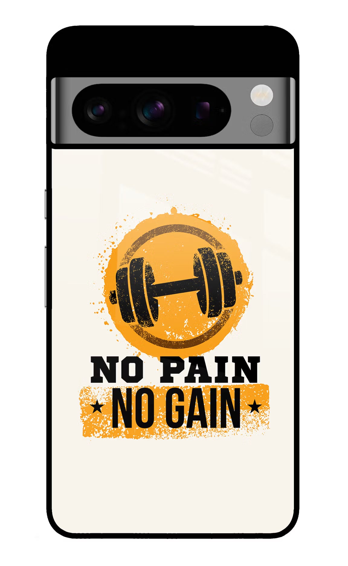 No Pain No Gain Google Pixel 8 Pro Glass Case