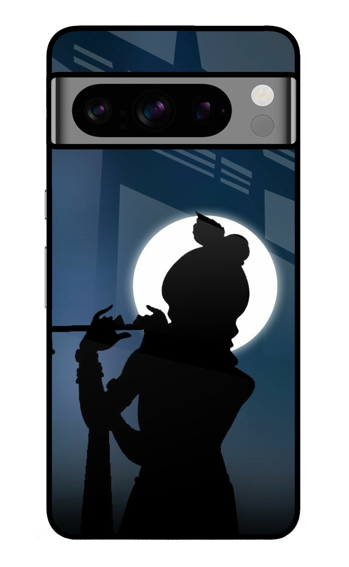 Shri Krishna Silhouette Google Pixel 8 Pro Back Cover