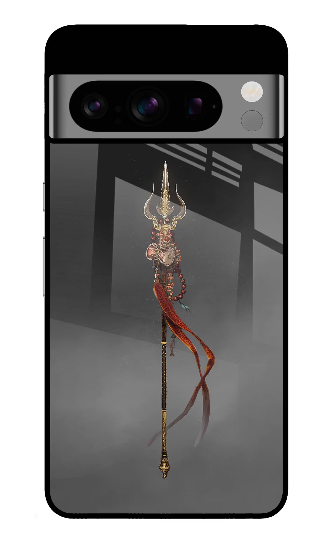 Shiv Trishul Google Pixel 8 Pro Glass Case
