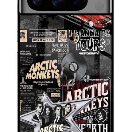 Arctic Monkeys Google Pixel 8 Pro Glass Case Back Cover by Casekaro