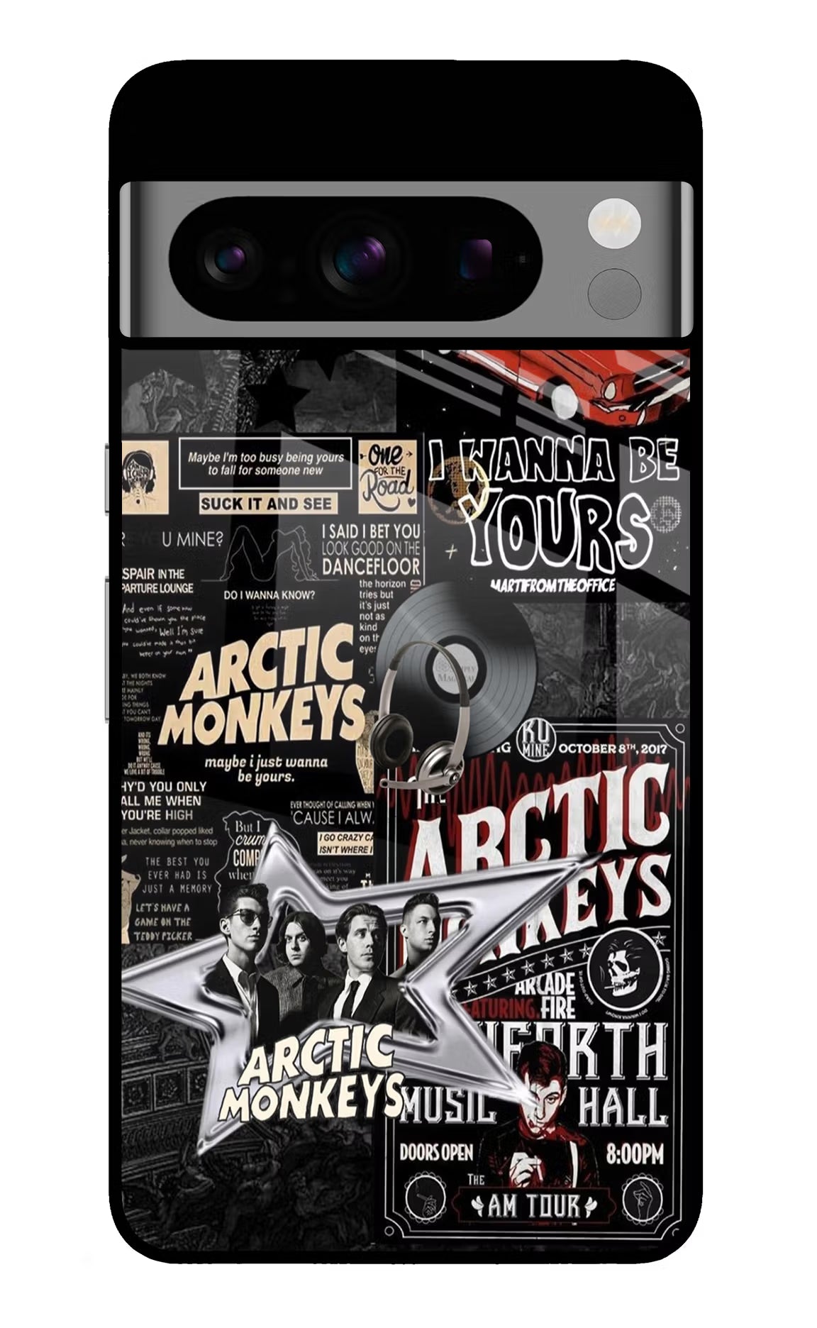 Arctic Monkeys Google Pixel 8 Pro Glass Case Back Cover by Casekaro