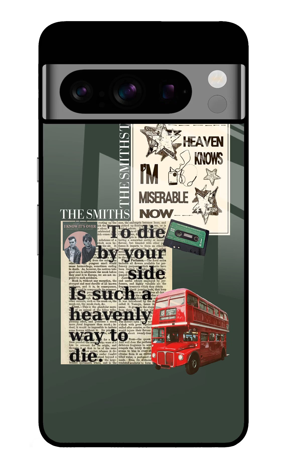 The Smiths Google Pixel 8 Pro Glass Case Back Cover by Casekaro