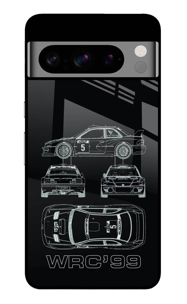 WRC'99 Google Pixel 8 Pro Glass Case